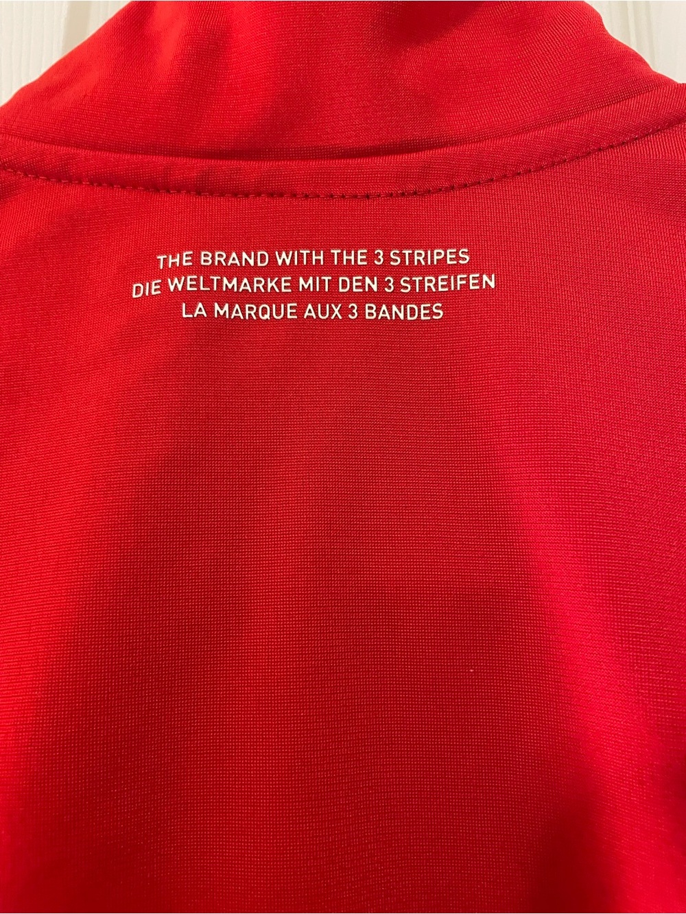 Adidas Red Track Jacket - Picture 4 of 4